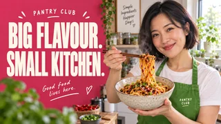 PANTRY CLUB: Big flavour, fictional campaign artwork